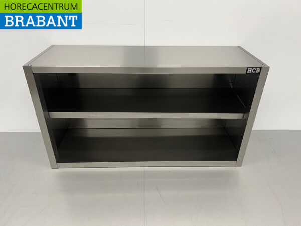 Armoire murale en acier inoxydable Premium-line Modèle ouvert 120 cm Restauration
