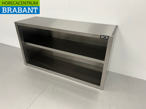 Armoire murale en acier inoxydable Premium-line Modèle ouvert 120 cm Restauration – Image 2