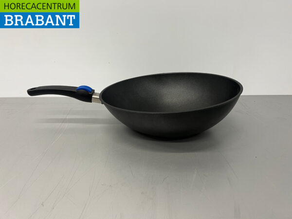 EUROLUX poêle wok universelle en fonte wok 32 x 36 cm - surface en céramique - sans PFOA - MADE IN GERMANY