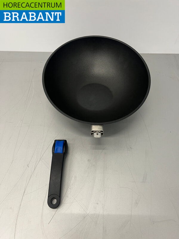 EUROLUX poêle wok universelle en fonte wok 32 x 36 cm - surface en céramique - sans PFOA - MADE IN GERMANY – Image 5