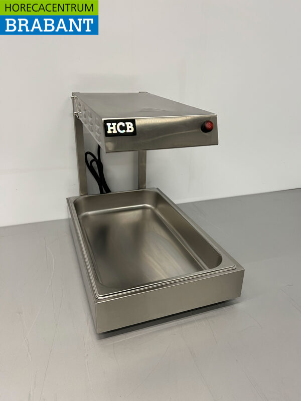 HCB RVS Frietwarmer Frieswarmhouder 1/1 gastronorm GN 230V Horeca – Image 3