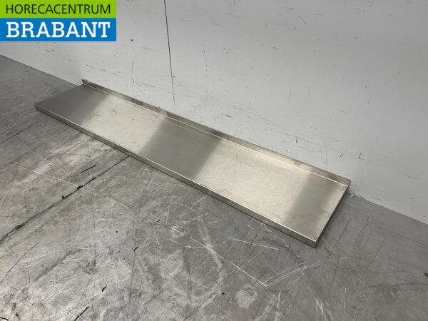 Etagère murale en acier inoxydable 150 x 30 cm Horeca – Image 2