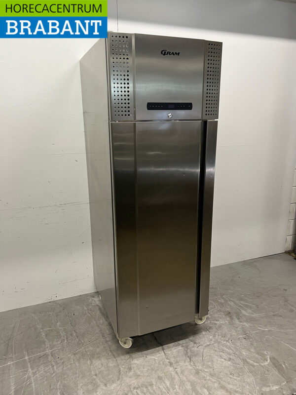 Réfrigérateur Gram en acier inoxydable 600 litres Mobile 230V Horeca – Image 3