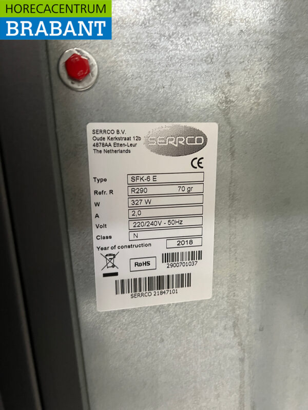 Serrco refroidisseur de fûts refroidisseur de fûts 111 cm 230V Horeca – Image 5