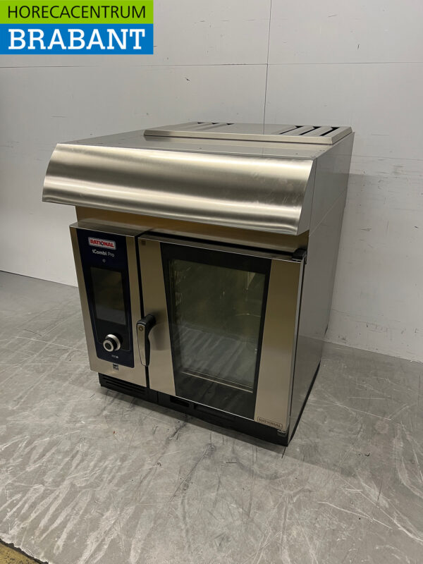 Rational I-Combi Pro Combisteamer 6 x 1/1 GN en acier inoxydable avec hotte 2024 400V Horeca – Image 2