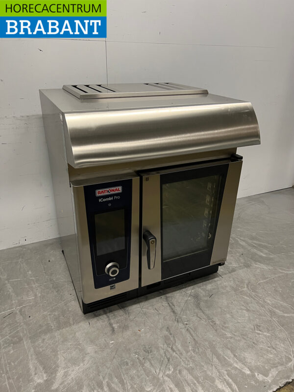 Rational I-Combi Pro Combisteamer 6 x 1/1 GN en acier inoxydable avec hotte 2024 400V Horeca – Image 3