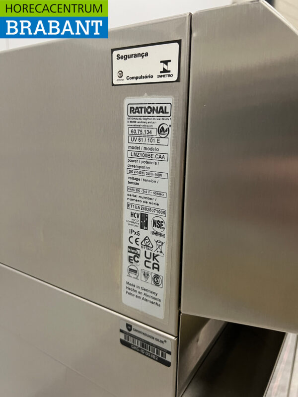 Rational I-Combi Pro Combisteamer 6 x 1/1 GN en acier inoxydable avec hotte 2024 400V Horeca – Image 8