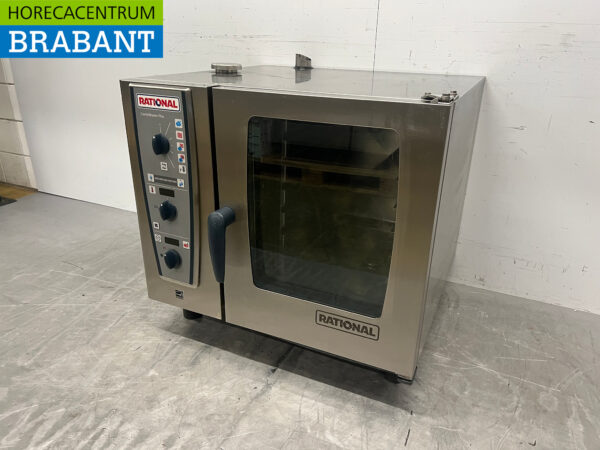 Rational Combimaster Plus Combisteamer Steamer 6 x 1/1 GN 400V Horeca en acier inoxydable – Image 2