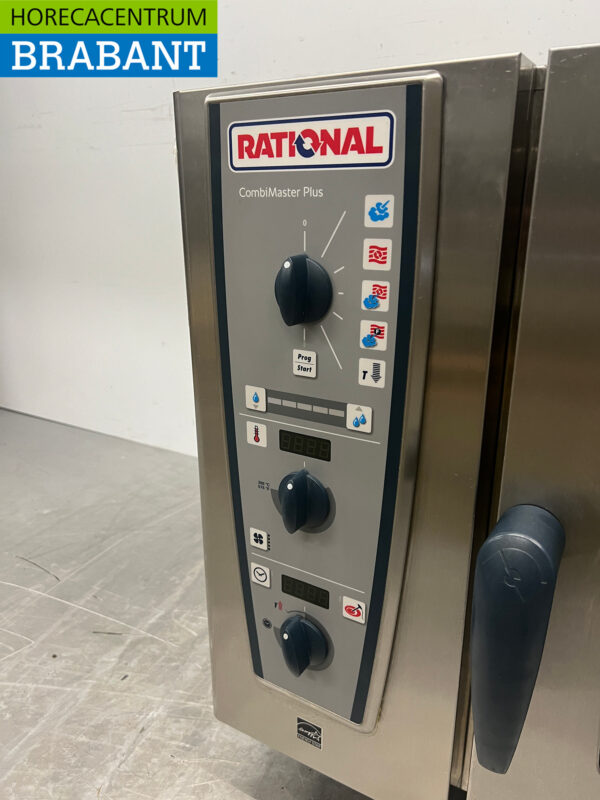 Rational Combimaster Plus Combisteamer Steamer 6 x 1/1 GN 400V Horeca en acier inoxydable – Image 4