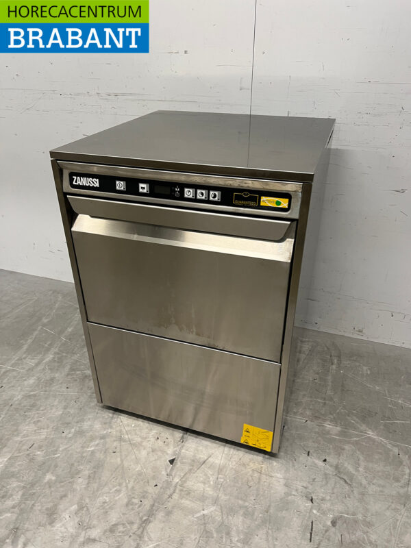 Lave-vaisselle Zanussi Zucai en acier inoxydable 400V Restauration – Image 2