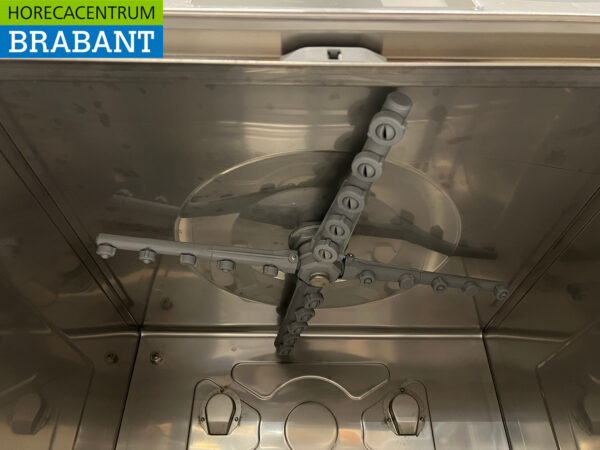 Lave-vaisselle Buffalo en acier inoxydable avec pompe de vidange et distributeur de produit de rinçage et de brillance 400V Horeca – Image 6
