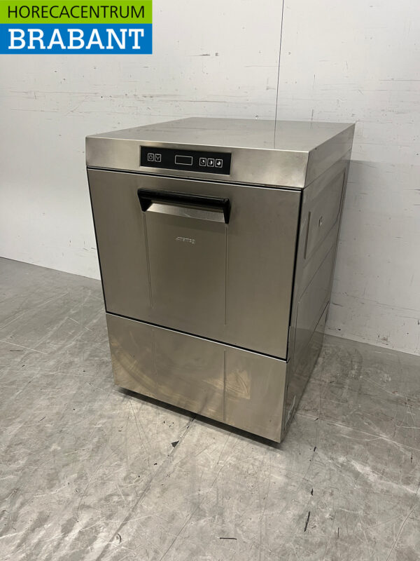 Lave-vaisselle Smeg UD505D en acier inoxydable avec pompe de vidange 400V Restauration – Image 2