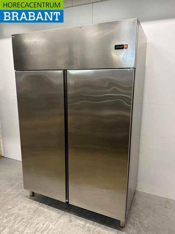 Congélateur Asber double porte en acier inoxydable Coffre 1400 litres 230V Horeca – Image 2