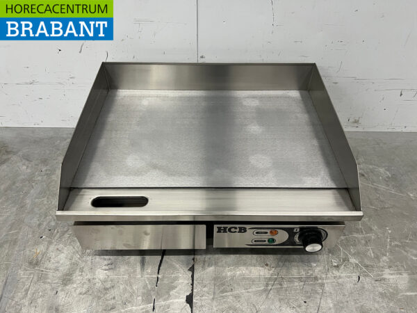 Acier inoxydable Plaque grill Plaque lisse 55 cm 230V Horeca