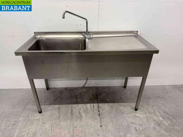 Évier en acier inoxydable double évier Premium-line 160 cm Horeca (kopie)