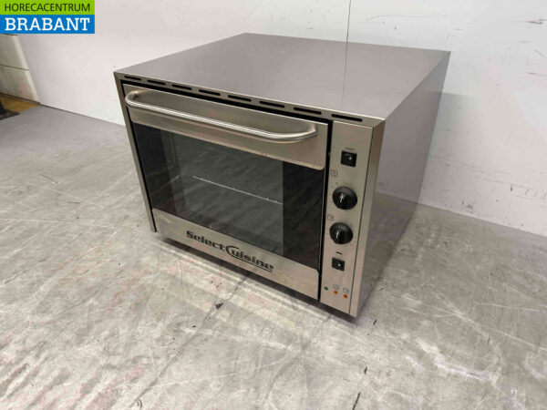 Four à air chaud Euromax en acier inoxydable Four avec fonction grill 230V Horeca – Image 2