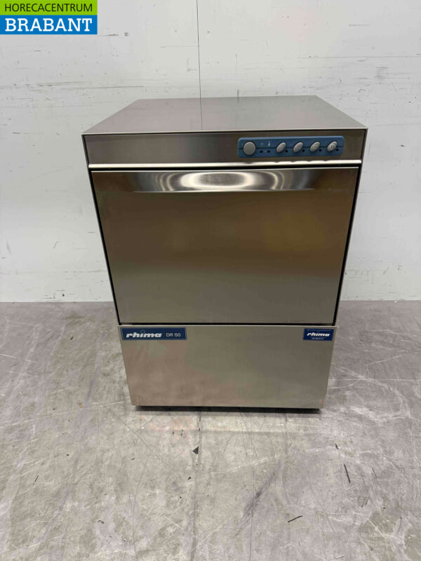 Lave-vaisselle Rhima DR50 en acier inoxydable 230V Restauration