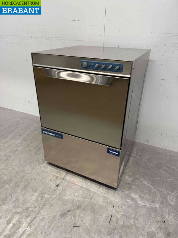 Lave-vaisselle Rhima DR50 en acier inoxydable 230V Restauration – Image 3