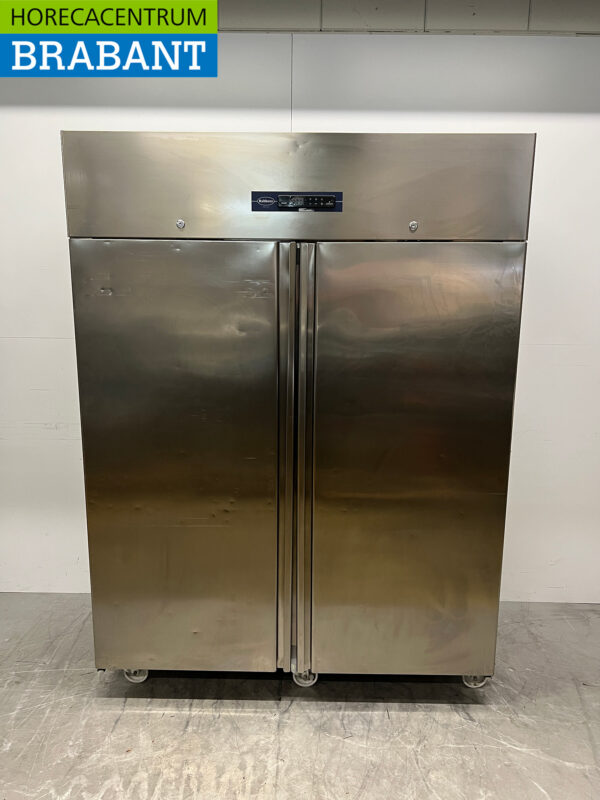 Congélateur double porte Rubbens en acier inoxydable 1400 litres 230V Horeca