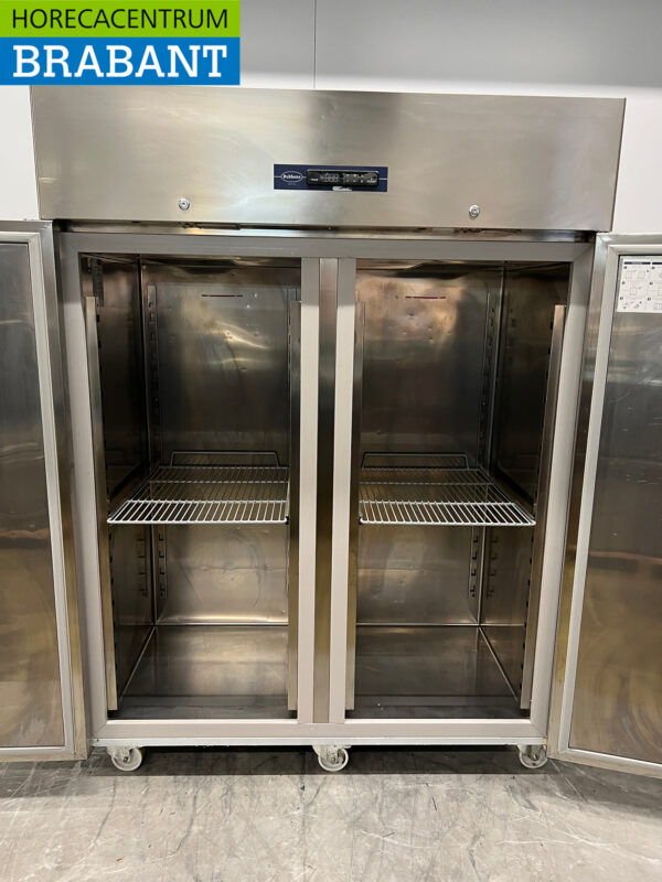 Congélateur double porte Rubbens en acier inoxydable 1400 litres 230V Horeca – Image 4