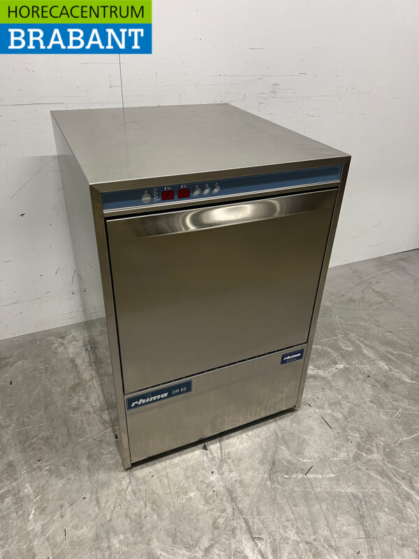 Lave-vaisselle Rhima DR52 en acier inoxydable 400V Restauration – Image 3