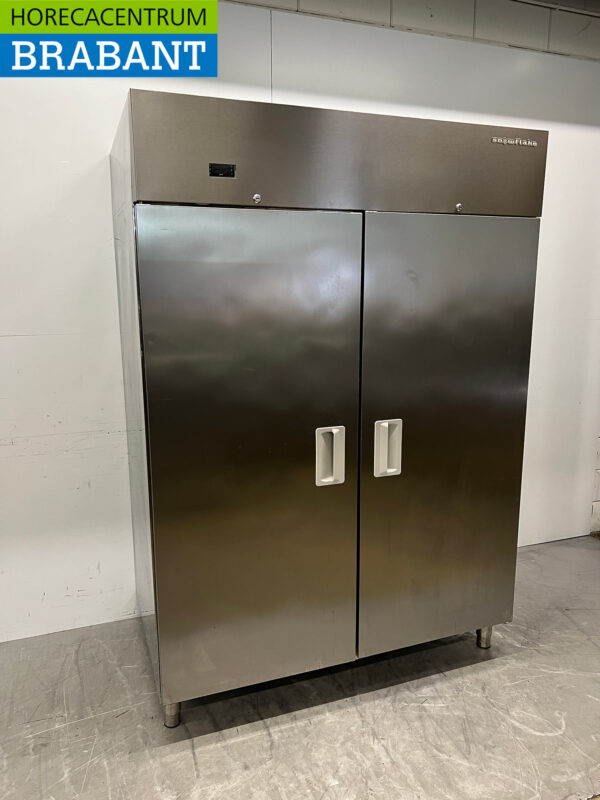 Congélateur double porte en acier inoxydable Snowflake / Gram 1230 litres 230V Horeca – Image 3