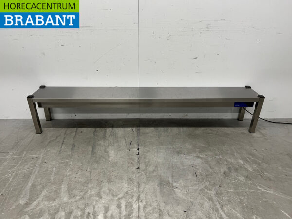 Pont chauffant en acier inoxydable 200 cm 230V Horeca