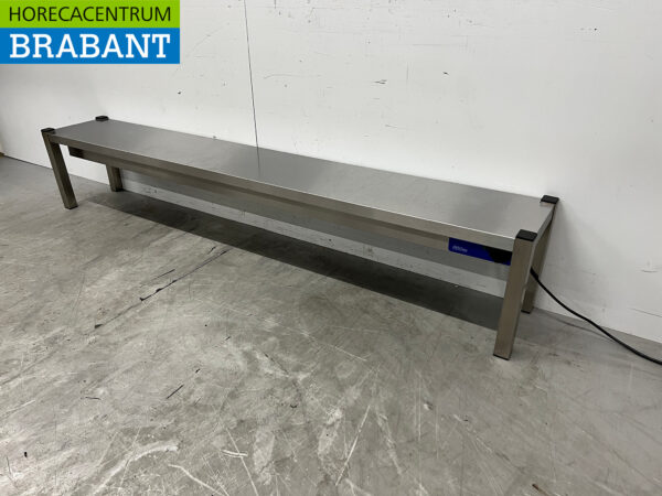 Pont chauffant en acier inoxydable 200 cm 230V Horeca – Image 2