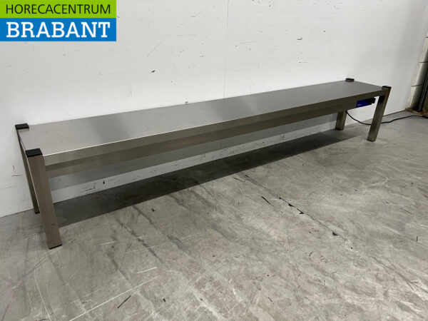 Pont chauffant en acier inoxydable 200 cm 230V Horeca – Image 3