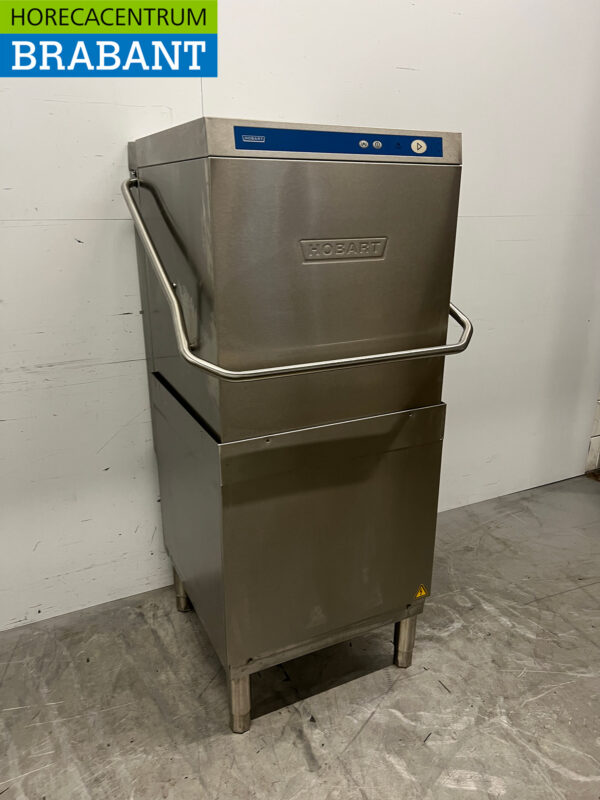 Lave-vaisselle Hobart en acier inoxydable avec pompe de vidange 400V Horeca – Image 3