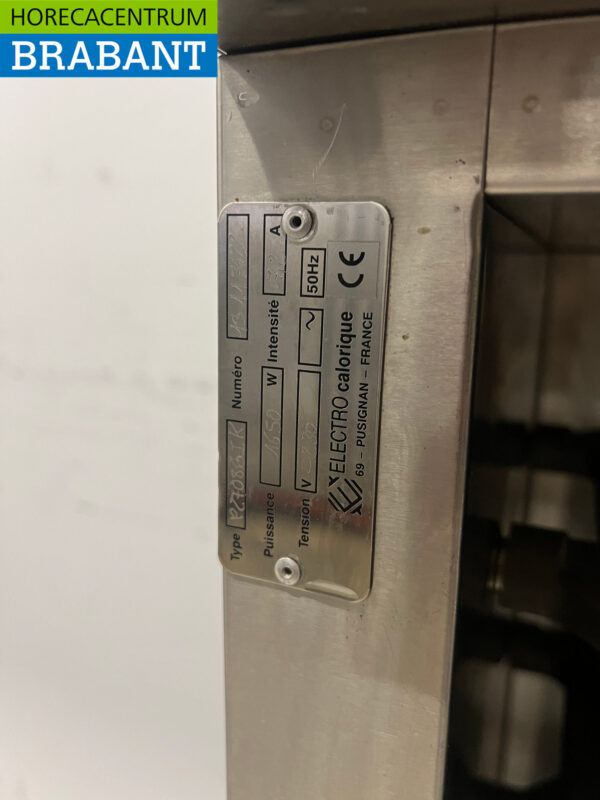 Acier inoxydable Electro Calorique Armoire de régénération à encastrer Four de régénération 230V Horeca – Image 6