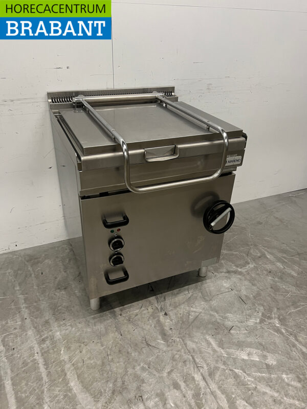 Plaque à rôtir Mareno en acier inoxydable 40 litres 70 cm 400V Horeca – Image 3