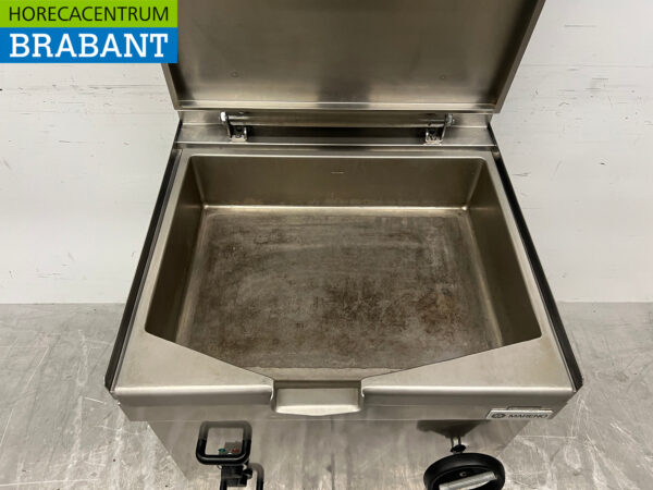 Plaque à rôtir Mareno en acier inoxydable 40 litres 70 cm 400V Horeca – Image 4