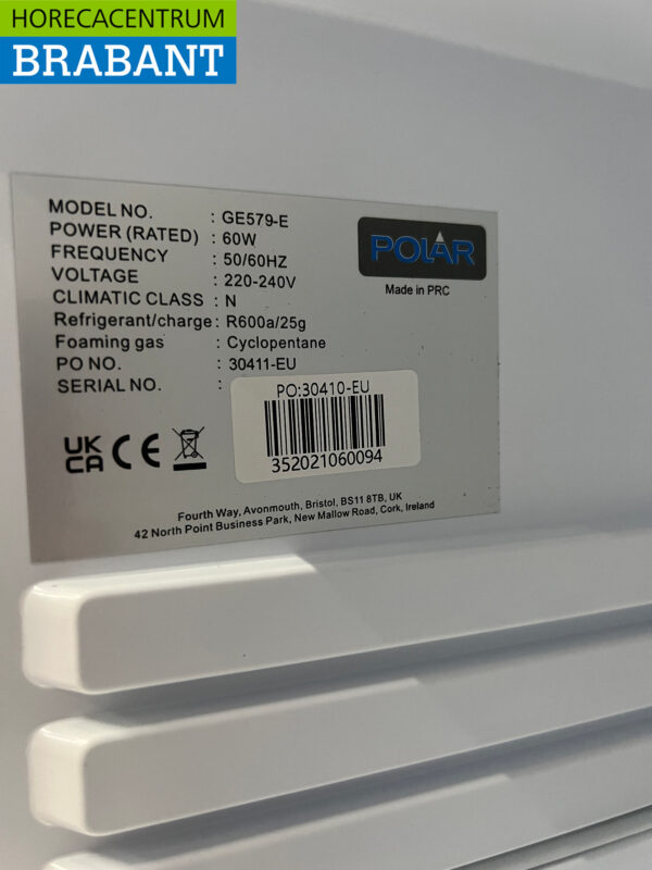 Polar Minibar Mini réfrigérateur 29 litres 230V Horeca – Image 6