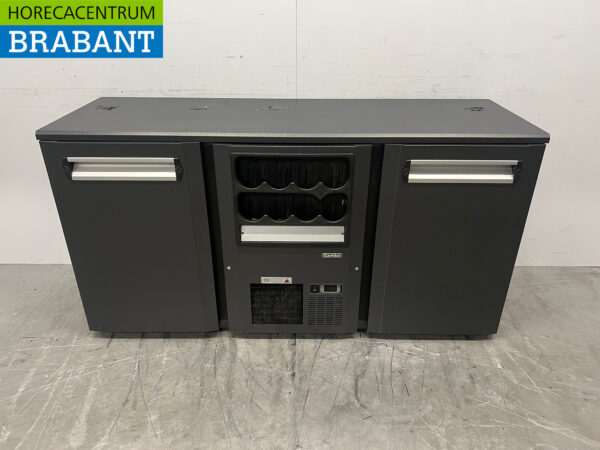 Gamko Glacière de bar avec nid à bouteilles 167 cm 230V Horeca