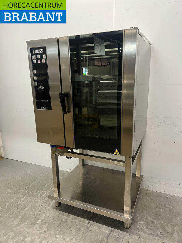 Acier inoxydable Zanussi Combisteamer 10 x 1/1 GN GAZ + 230V Horeca – Image 3