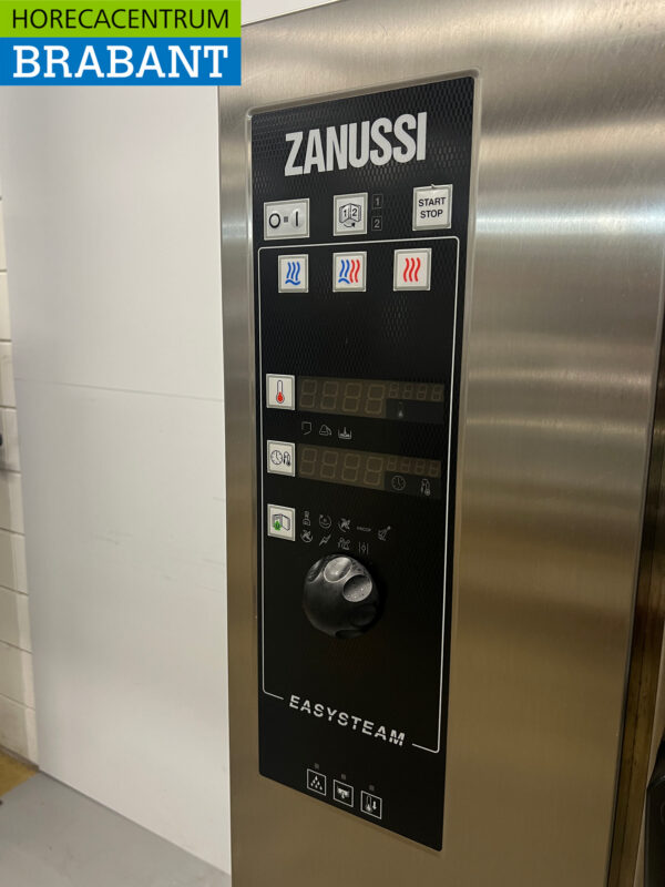 Acier inoxydable Zanussi Combisteamer 10 x 1/1 GN GAZ + 230V Horeca – Image 4