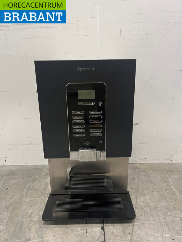 Machine à café Animo OptiVend 32 TS NG en acier inoxydable 230V Horeca