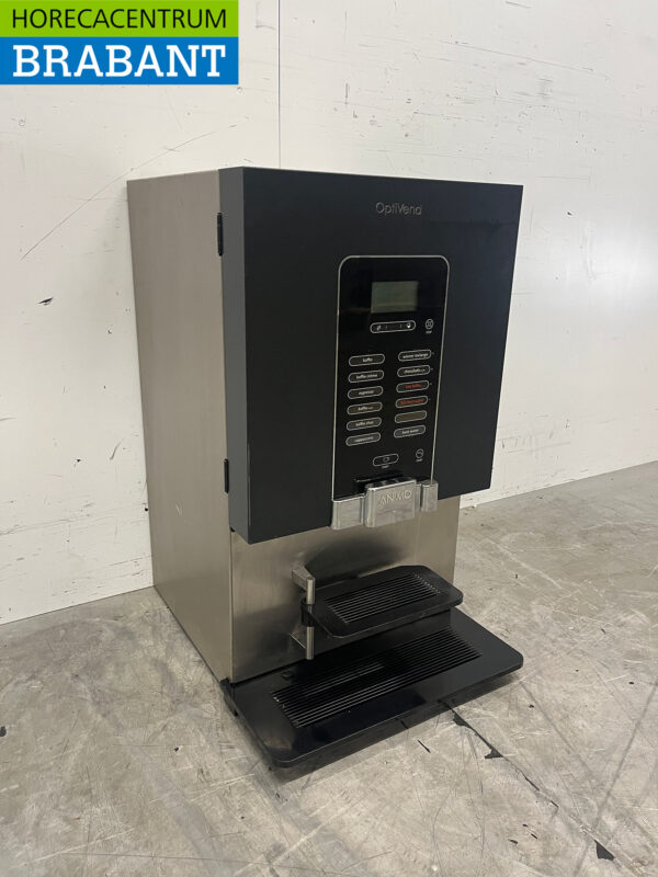 Machine à café Animo OptiVend 32 TS NG en acier inoxydable 230V Horeca – Image 3