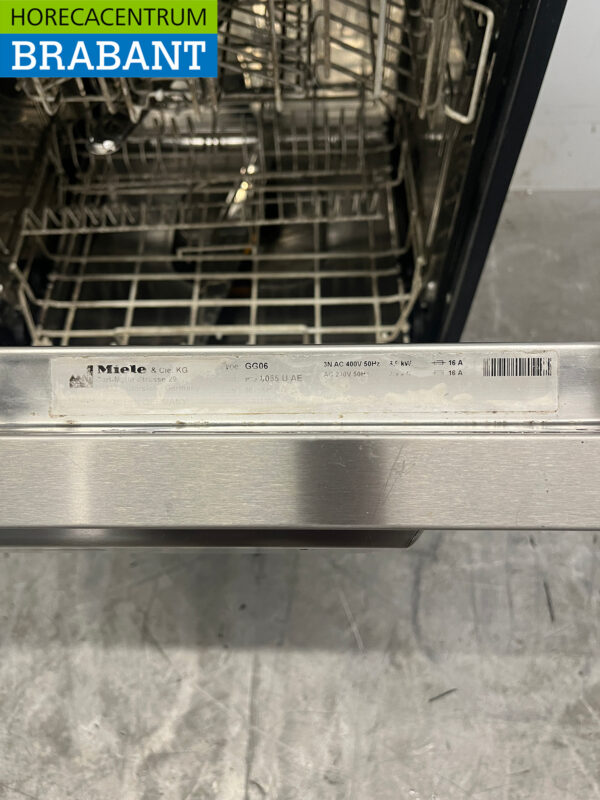 Lave-vaisselle Miele PG8055U en acier inoxydable avec pompe de vidange 230V Horeca – Image 6