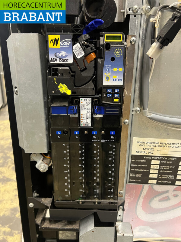 Vendo Distributeur de canettes Distributeur automatique 5 rangs 230V Shop – Image 7