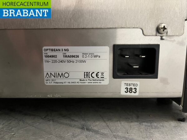 Animo OptiBean 3 Machine à café Machine à café 230V Horeca – Image 5