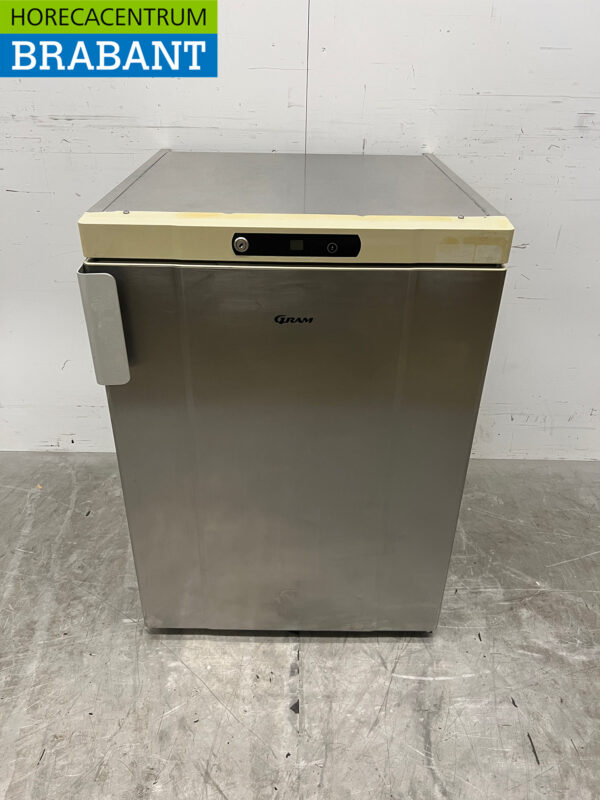 Réfrigérateur Gram en acier inoxydable 166 litres 230V Horeca