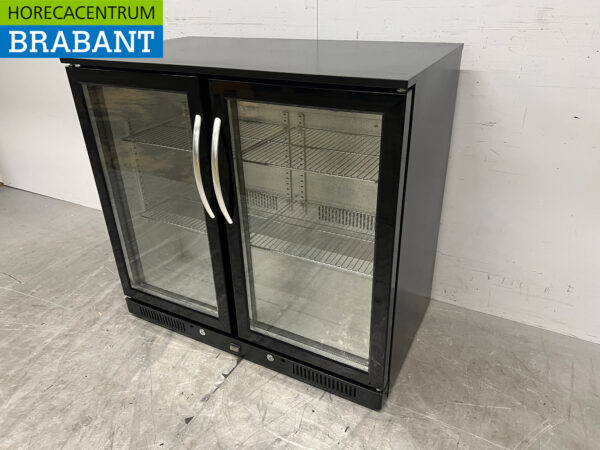 Maxxfrost Backbar Bar Cooler 2 portes battantes en verre 208 litres 90 cm 230V Horeca – Image 2
