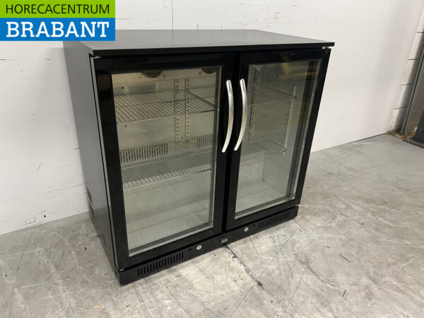 Maxxfrost Backbar Bar Cooler 2 portes battantes en verre 208 litres 90 cm 230V Horeca – Image 3