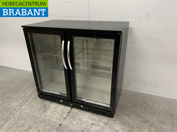 Maxxfrost Backbar Bar Cooler 2 portes battantes en verre 208 litres 90 cm 230V Horeca – Image 2