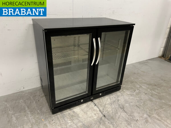 Maxxfrost Backbar Bar Cooler 2 portes battantes en verre 208 litres 90 cm 230V Horeca – Image 3
