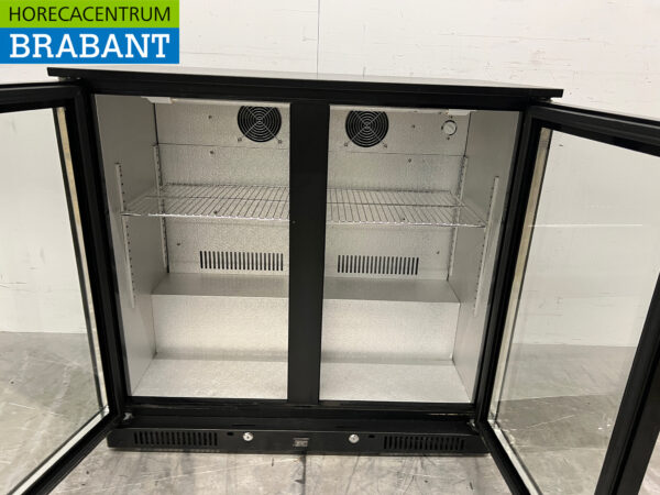 Maxxfrost Backbar Bar Cooler 2 portes battantes en verre 208 litres 90 cm 230V Horeca – Image 4