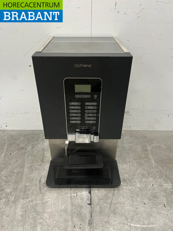 Machine à café Animo OptiVend 32 TS NG en acier inoxydable 230V Horeca