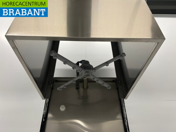 Lave-vaisselle intégrable Adler EVO en acier inoxydable avec pompe de vidange et adoucisseur d'eau 400V Horeca – Image 6